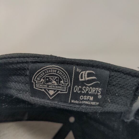 OC Sports Men's Strapback Hat Minor League Eugene Emeralds Hat Cap Black OSFM - Picture 11 of 11